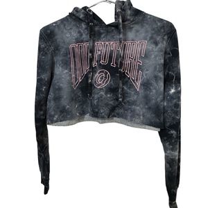 High End Odd Future Cropped Ti Dye Skate Hoodie Women’s S